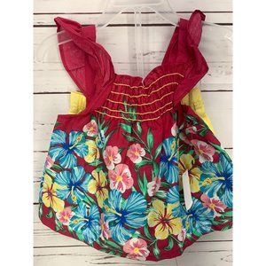 Park Bench Kids Floral Toddler 2 Piece Shorts Set‎ Size 2T